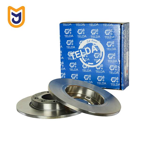 دیسک ترمز عقب تلدا telda مناسب پژو پارس ELX و پارس LX